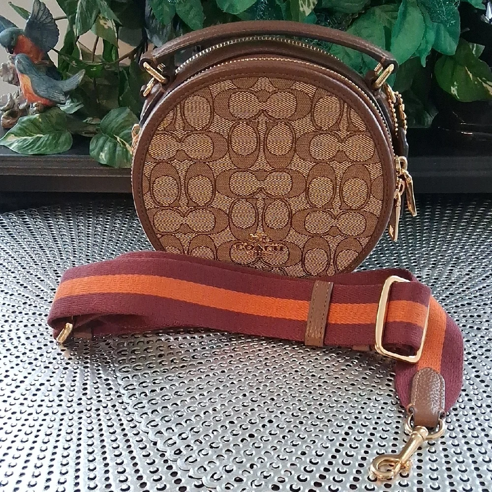 Coach Signature Brown Mini Bag - Picture 7 of 7